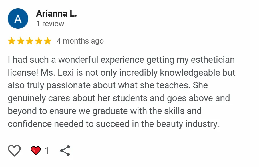 Student testimonial 5